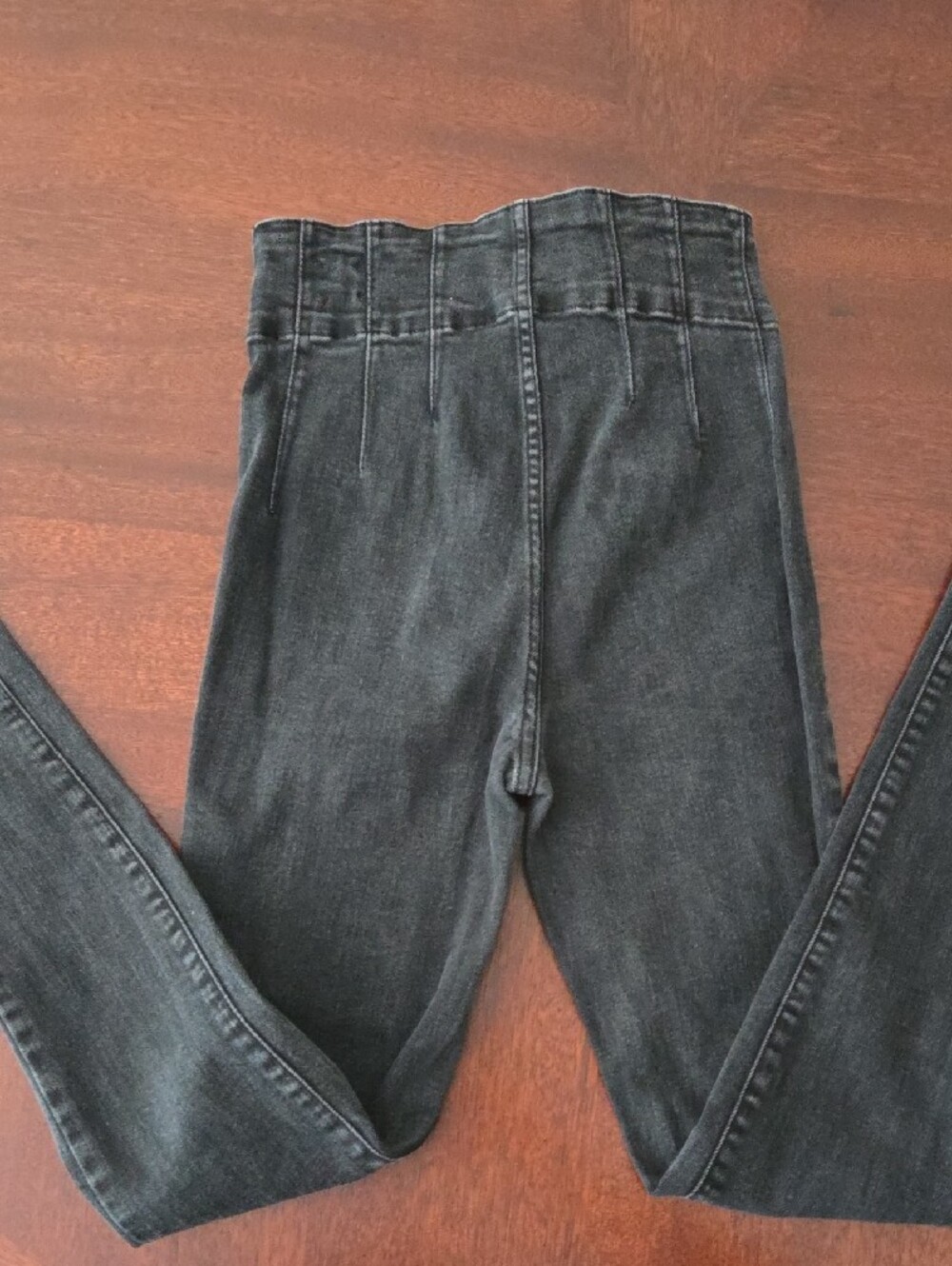 Free People Black High-Rise Waist Jeggings - Picture 5 of 6